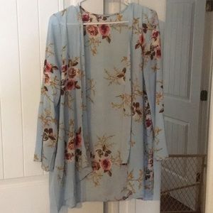 Floral kimono